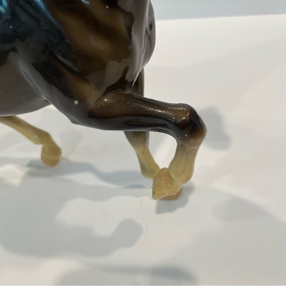 Vintage Breyer #201 Hickory Charcoal Glossy Arabian Stallion Horse - Picture 6 of 12